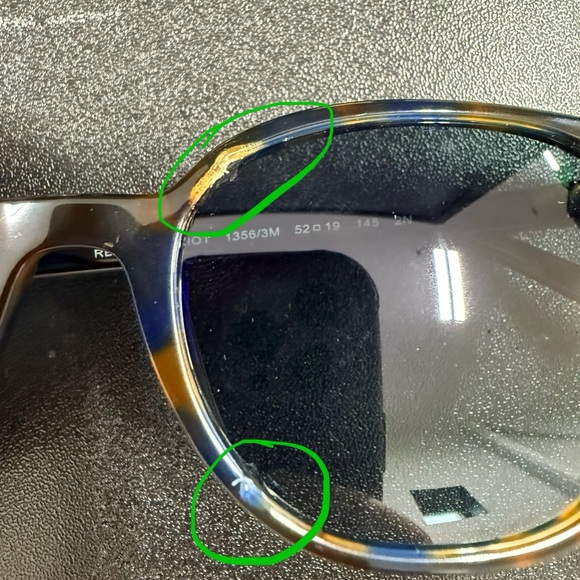 Ray-Ban Blue and Brown Sunglasses rb2197 - Picture 5 of 5